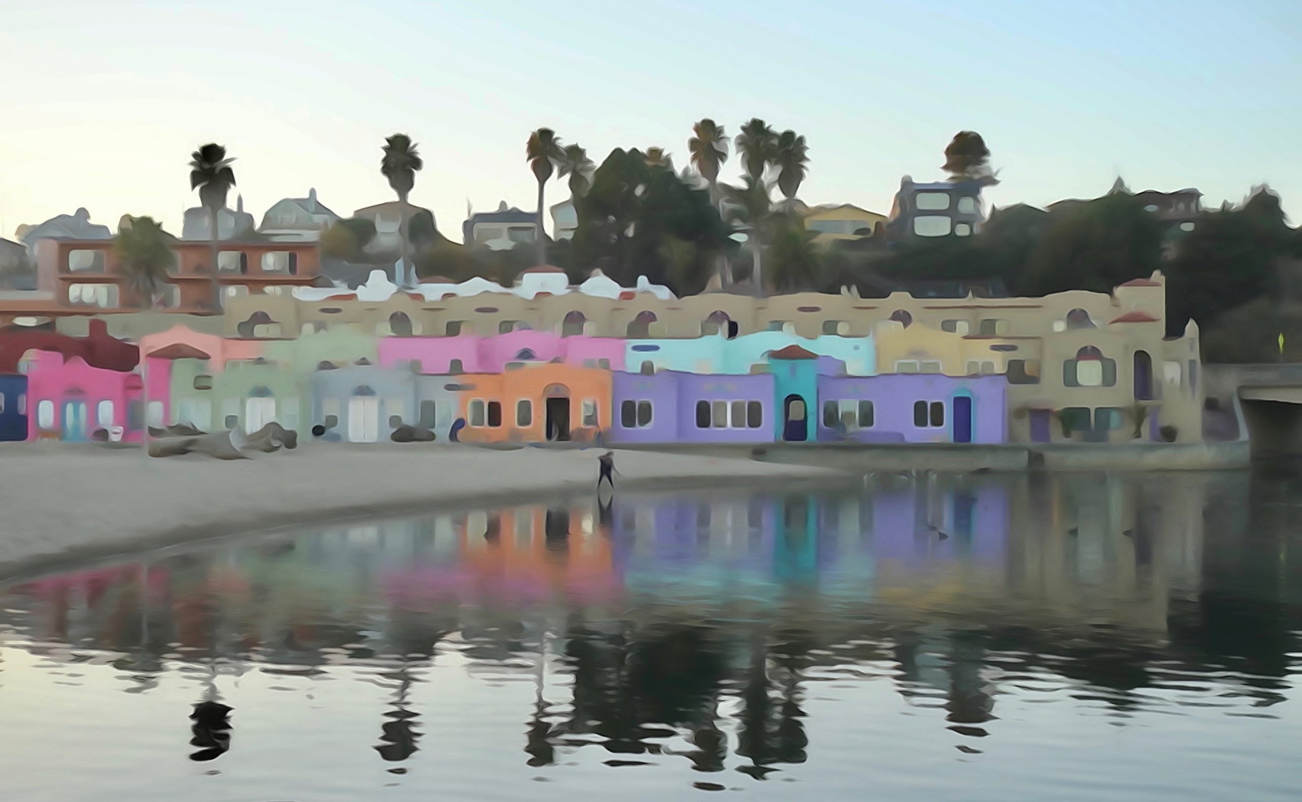 Digitally altered image of Capitola