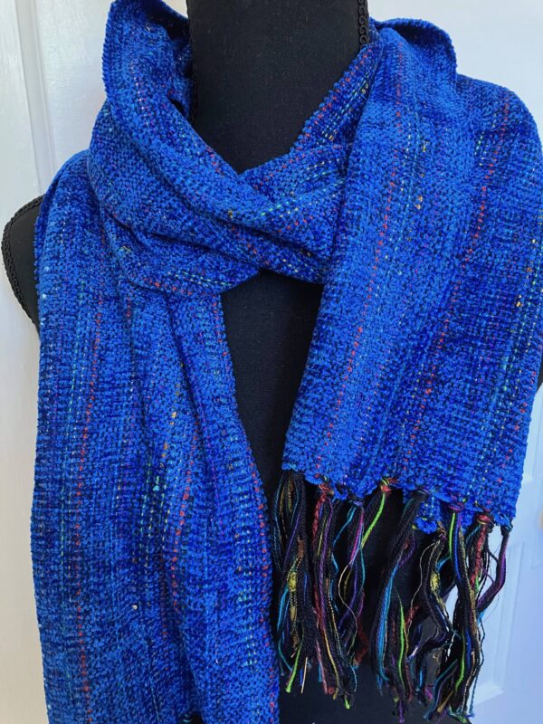 Cobalt Blue Scarf