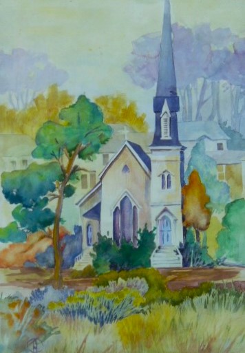 Andrea Cleall Mendocino Church