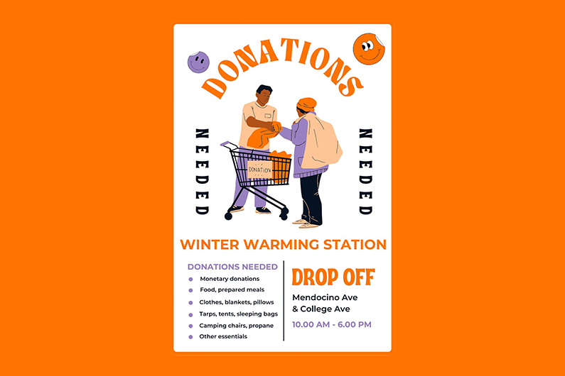 Winter Warming Station in Need of Donations