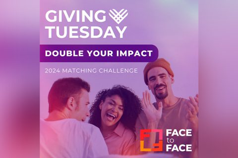 Giving Tuesday - Double Your Impact | Face to Face | Sonoma County