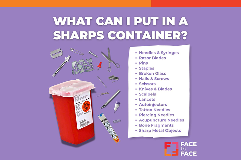 What Can I Put in a Sharps Container?