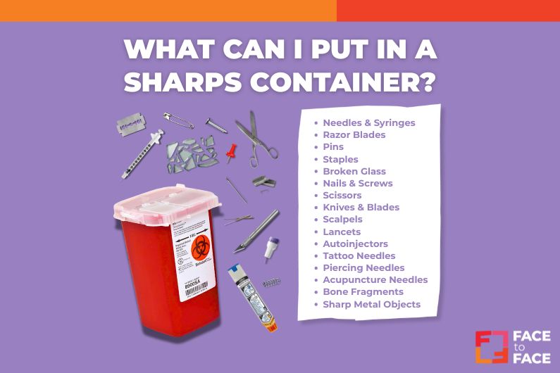 What Can I Put in a Sharps Container?