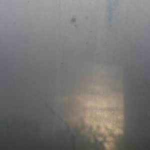 Tim Burns' Midnight Reflections of fog at night. Fuji Color Crystal Archive DP II Acrylic Glass (matte) with brushed silver frame