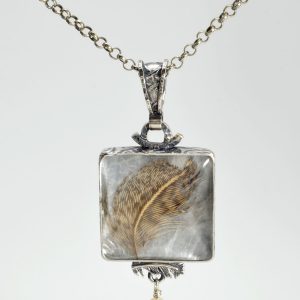 Jane Garibaldi – Feather Pendant