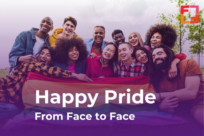Happy Pride from Face to Face