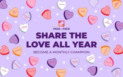 Share the Love All Year – Become a Monthly Champion