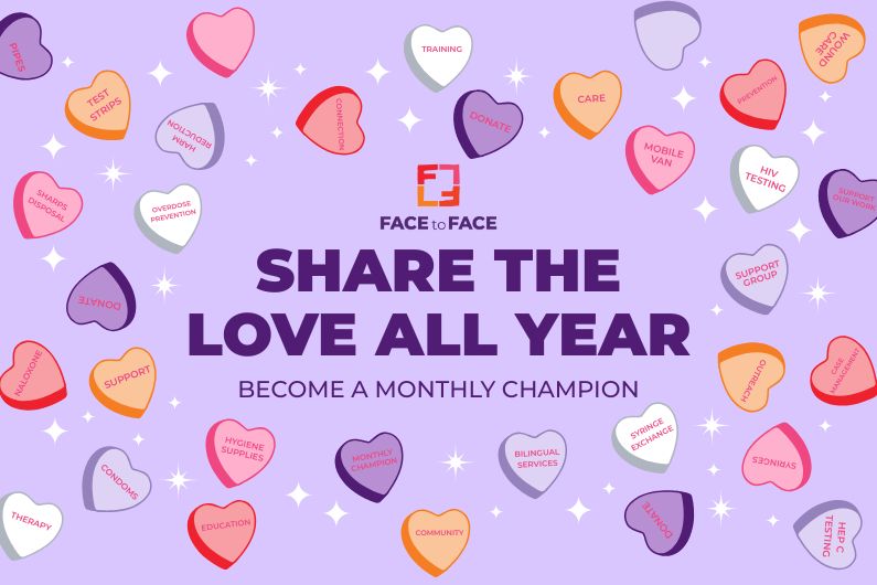Share the Love All Year – Become a Monthly Champion