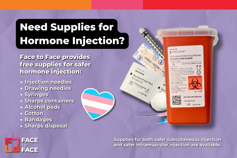 Supplies for Hormone Injection